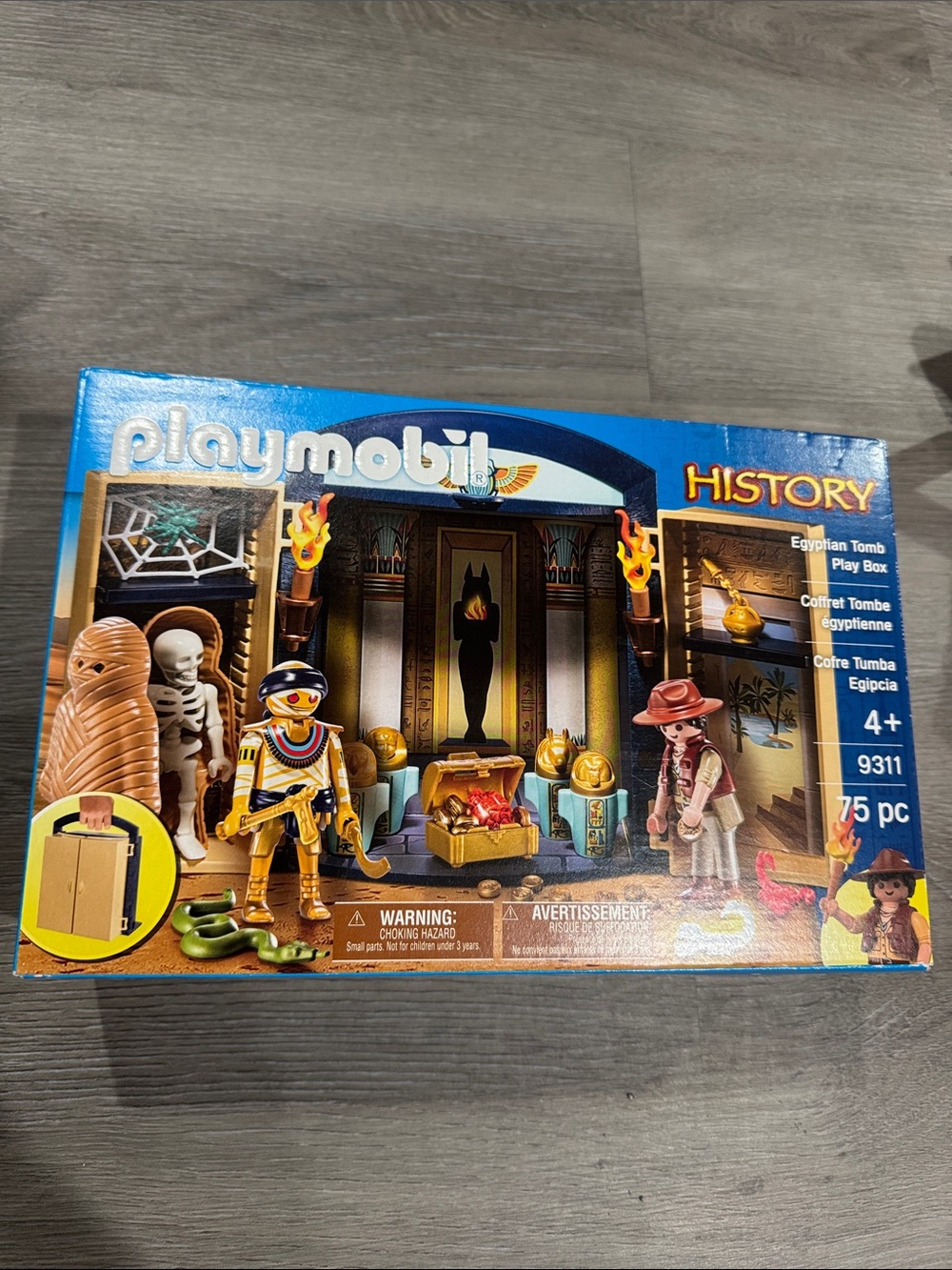 Playmobil History Egyptian Tomb Playset 9311
